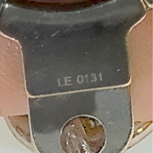 LOUIS VUITTON Porte Cles Initial LV Key Chain Key Ring Bag Charm - Picture 5 of 5